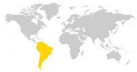 Νότια Αμερική map