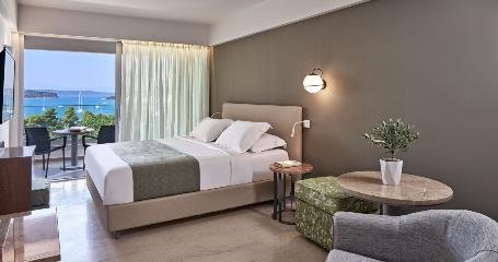 δωμάτιο στο ξενοδοχείο Aks Porto Heli στο Πόρτο Χέλι