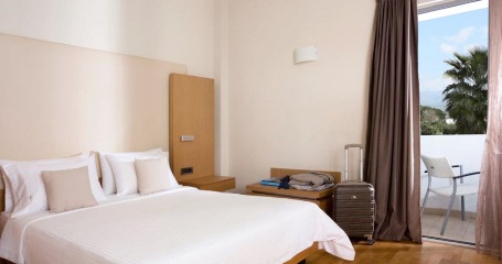 δωμάτιο στο ξενοδοχείο Elite City Resort στην Καλαμάτα