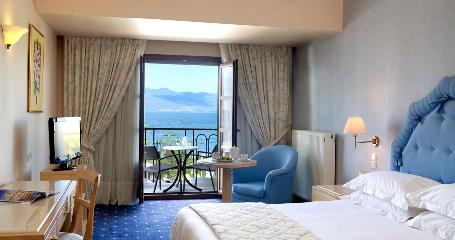 δωμάτιο στο ξενοδοχείο Galini Wellness Spa & Resort στα Καμένα Βούρλα