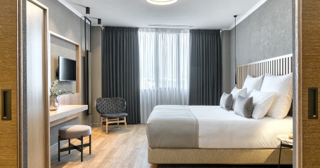 δωμάτιο στο ξενοδοχείο Porto Palace στη Θεσσαλονίκη