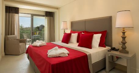 δωμάτιο στο ξενοδοχείο Rodostamo Hotel & Spa στην Κέρκυρα