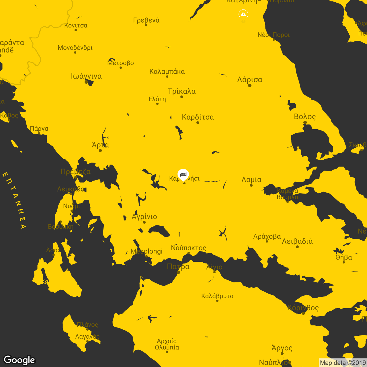 lecadin hotel map 