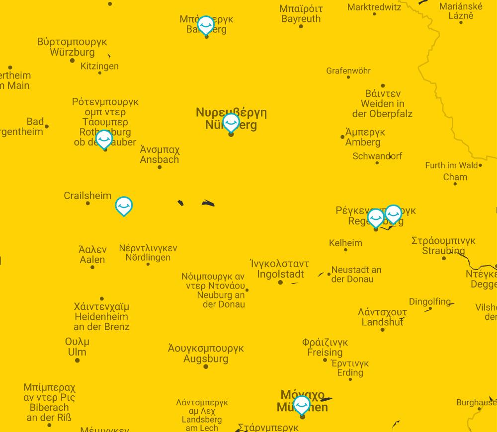 map nuremberg 