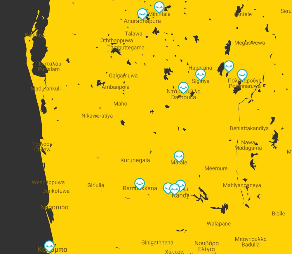 sri lanka map 2